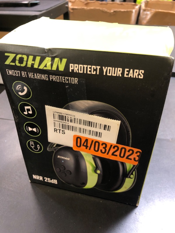 Photo 1 of ZOHAN HEARING PROTECTION