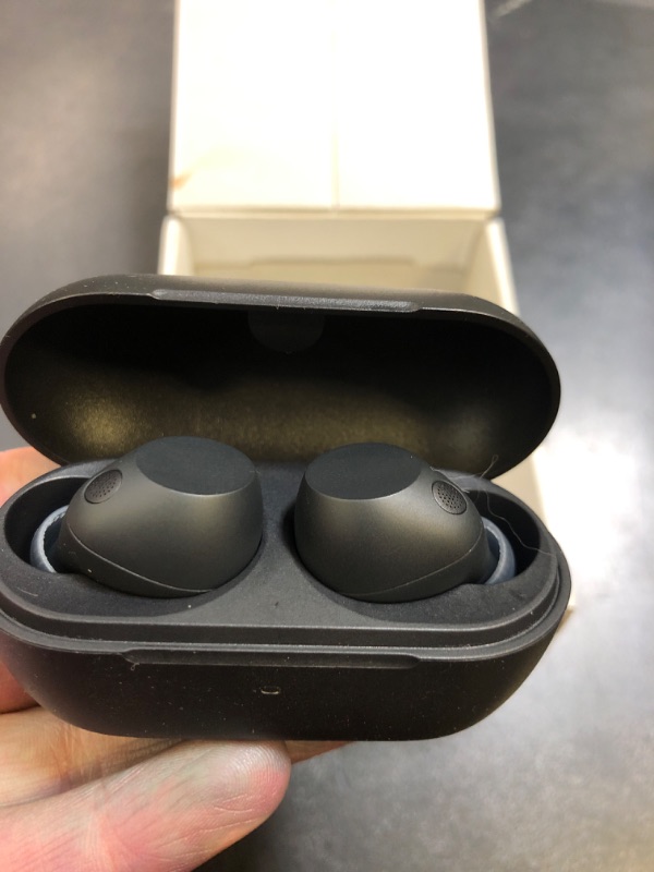 Photo 1 of Sony WF-C710N Truly Wireless Noise-Canceling Earbuds with up to 30-Hour Battery Life, Lightweight and Secure, Black
