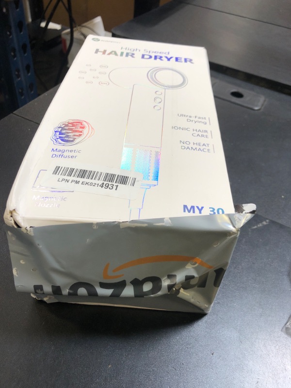 Photo 1 of slopehill 160,000 RPM Professional Hair Dryer - 0.8lb Ultra-Lightweight, 6 Billion Ion Technology for 98% Frizz Reduction, AI Smart-Temp Control, Magnetic Attachments for All Hair Types