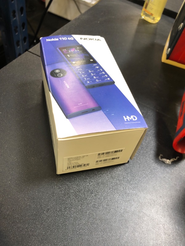 Photo 1 of Nokia 110 4G (2024) | Dual SIM | GSM Unlocked Mobile Phone | Volte | Titanium | International Version | Not AT&T/Cricket/Verizon Compatible