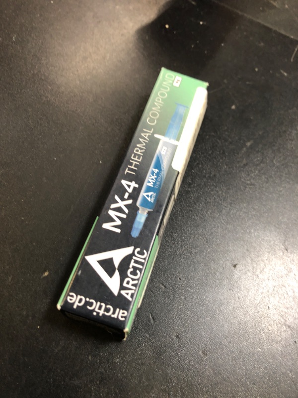 Photo 1 of ARCTIC MX-4 (4 g) - Premium Performance Thermal Paste for All Processors (CPU, GPU - PC), Very high Thermal Conductivity, Long Durability, Safe Application, Non-Conductive
