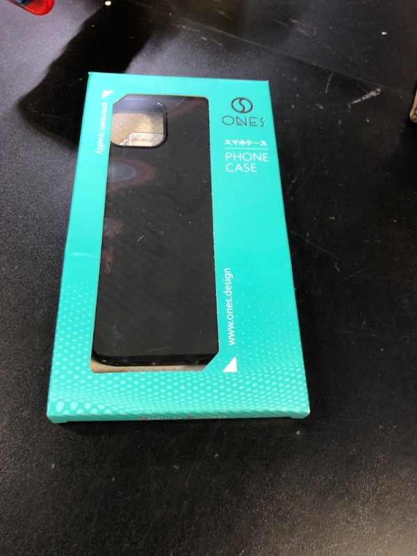 Photo 1 of ONES Thin Case for iPhone 11pro,Carbon Fiber Pattern Ultra Slim Cover Shockproof Protective Phone Case with Minimalist Design and Scratch Resistant Fingerprint Prevention,Black