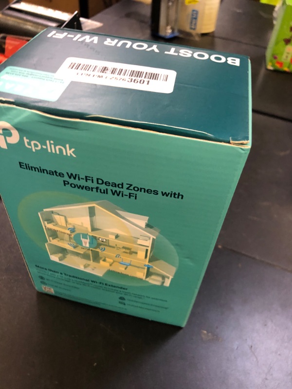 Photo 1 of TP-Link AX3000 WiFi 6 Range Extender | PCMag Editor's Choice | Dual-Band Wireless Repeater w/Ethernet Port | Up to 2400 Sq. Ft., 64 Devices | Internet Signal Booster | APP Setup | EasyMesh (RE715X)