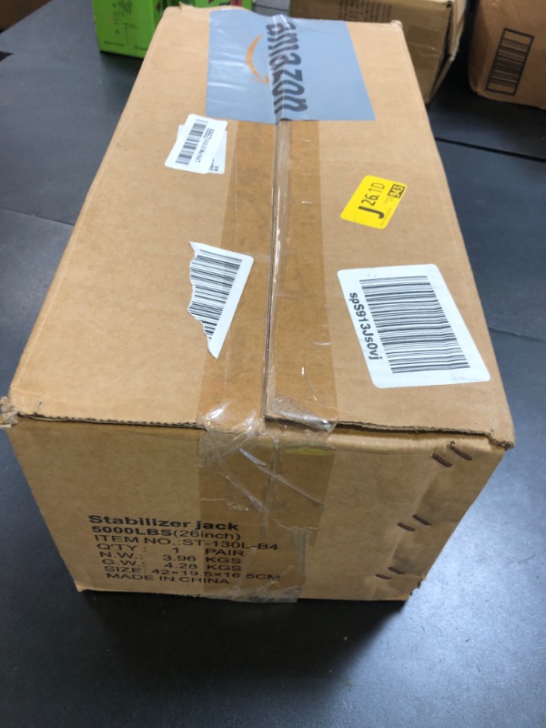 Photo 1 of LUSHIH RV Slide Out Support Trailer Stabilizer Jacks, RV Camper Accessories for Travel Trailers - 15" to 26" - 5000 Lbs Each - Pack of 2