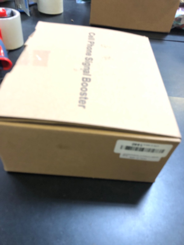 Photo 1 of Cell Phone Booster for Home & Office,Up to 2,000 sq ft,Cell Phone Signal Booster with Band 66/25/2/4/5/12/13/17,Boost 5G 4G Data for All U.S. Carriers FCC Approved Cell Booster (Light Black)
