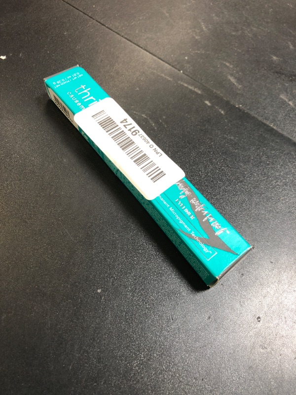Photo 1 of Thrive Causemetics Infinity Waterproof Eyeliner Pencil, Built In Sharpener & Smudge Tip, Long Lasting, Smudge Proof, Hyaluronic Acid & Shea Butter, Vegan & Cruelty Free, Hoda (Slate Grey Matte)