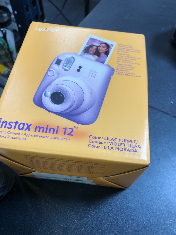 Photo 1 of Fujifilm Instax Mini 12 Instant Camera - Lilac Purple