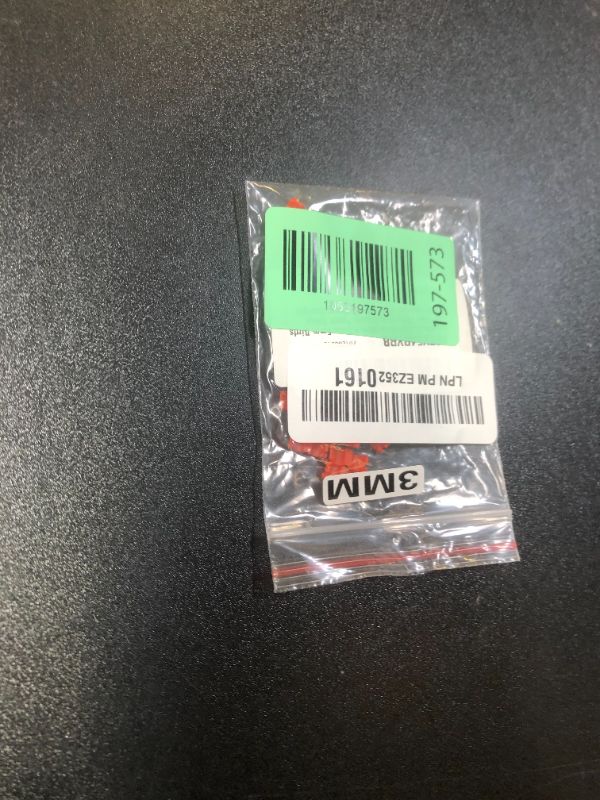 Photo 1 of fpigeon 2.7mm 3mm 4mm 4.5mm 5mm Birds Leg Clips Open snap Canary Parrot Rings Bands Number Plastic 1-20 (3mm,Orange)