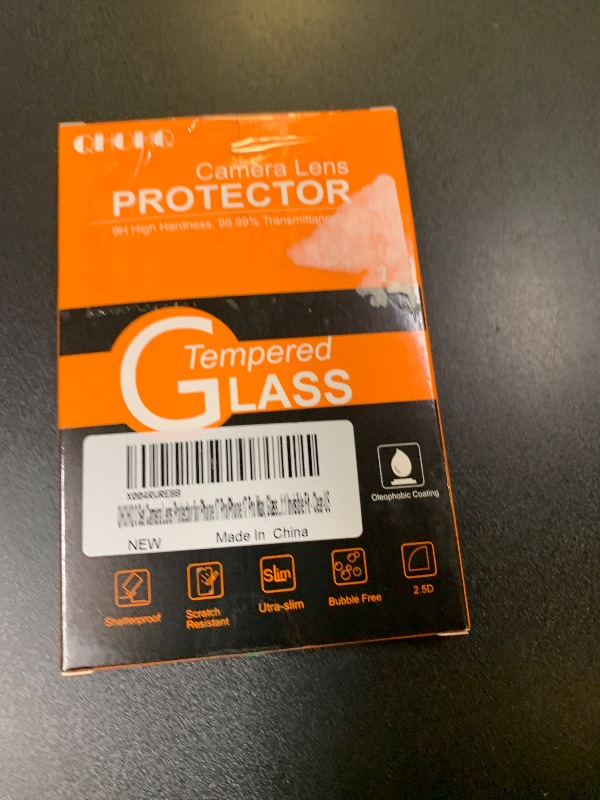 Photo 1 of QHOHQ 3 Set Camera Lens Protector for iPhone 17 Pro Max/17 Pro/16 Pro Max/16 Pro/15 Pro Max/15 Pro, Individual Anti Shatter Lens Protector,[15FT Military Grade Protection],1-Second Auto-Install- Clear