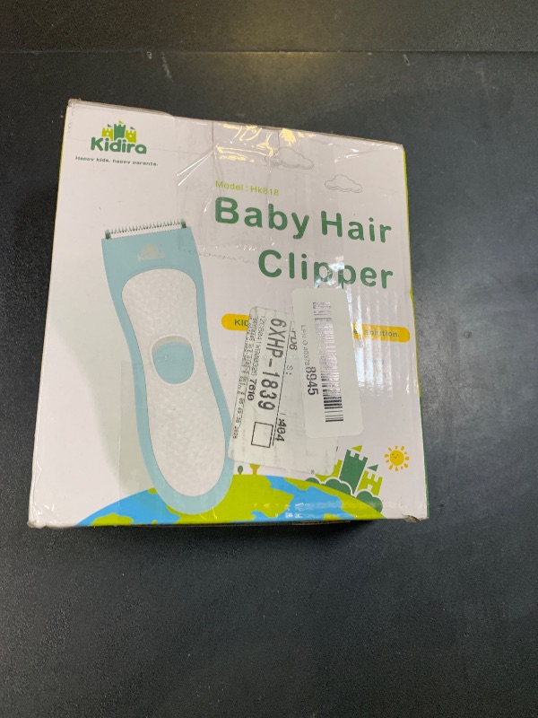 Photo 1 of Baby Hair Clippers Quiet Hair Trimmer for Kids Toddler, Silent Hair Clippers for Children with Autism, Waterproof Rechargeable Cordless Ceramic Blade Haircut Kit