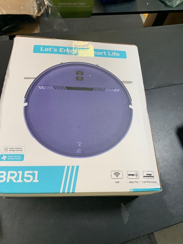 Photo 1 of XIEBro Life Robot Vacuum and Mop Combo, Robotic Vacuum Cleaner 2 in 1 with WiFi/App/Voice, Schedule, Water Tank and Dustbin, Self-Charging, Slim, Ideal for Hard Floor, Pet Hair, Carpet