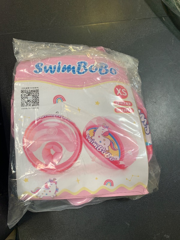 Photo 1 of SHXKUAN Inflatable Arm Swim Floats for Kids Toddler 3-6 Years Old (Pink)