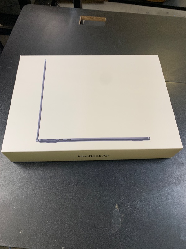 Photo 1 of Apple 2025 MacBook Air 13-inch Laptop with M4 chip: Built for Apple Intelligence, 13.6-inch Liquid Retina Display, 16GB Unified Memory, 512GB SSD Storage, 12MP Center Stage Camera, Touch ID; Midnight