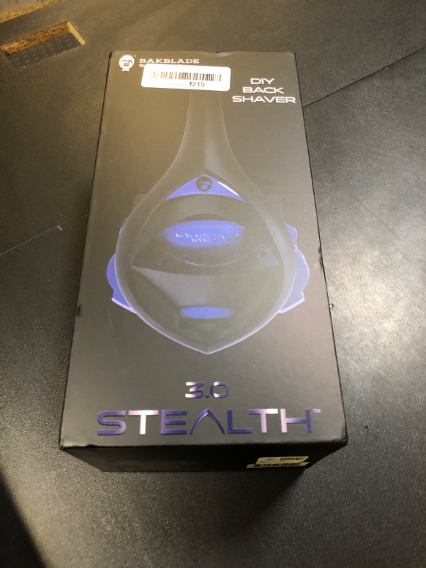 Photo 1 of baKblade 3.0 Stealth Back Shaver – 23" Handle – Includes 3 Extra Blade Refills – Pain-Free Shave for Men