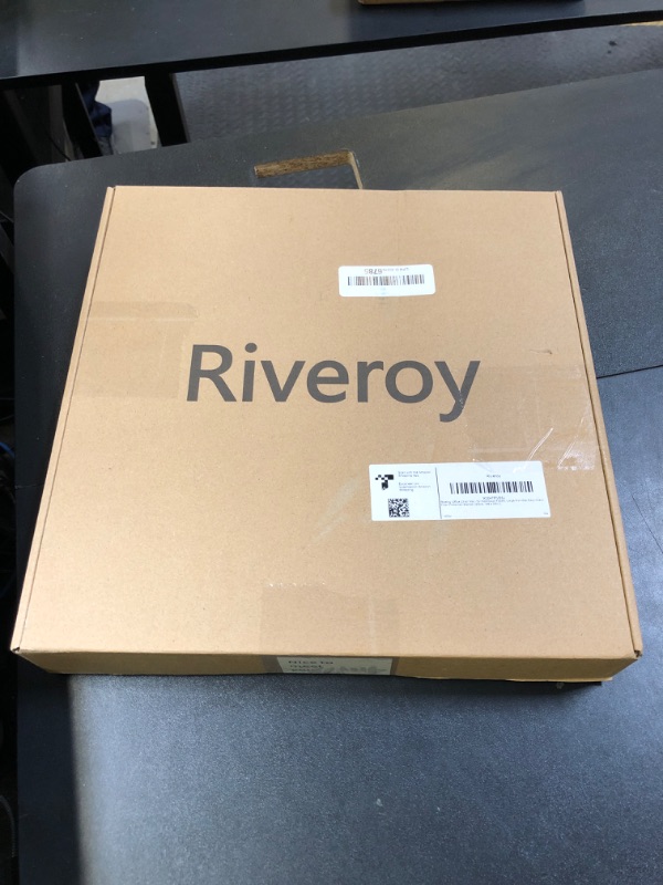 Photo 1 of Riveroy Office Chair Mat - for Hardwood Floors, Large Non-Slip Easy-Clean Floor Protection Blanket (Black, “48 x 36in”).