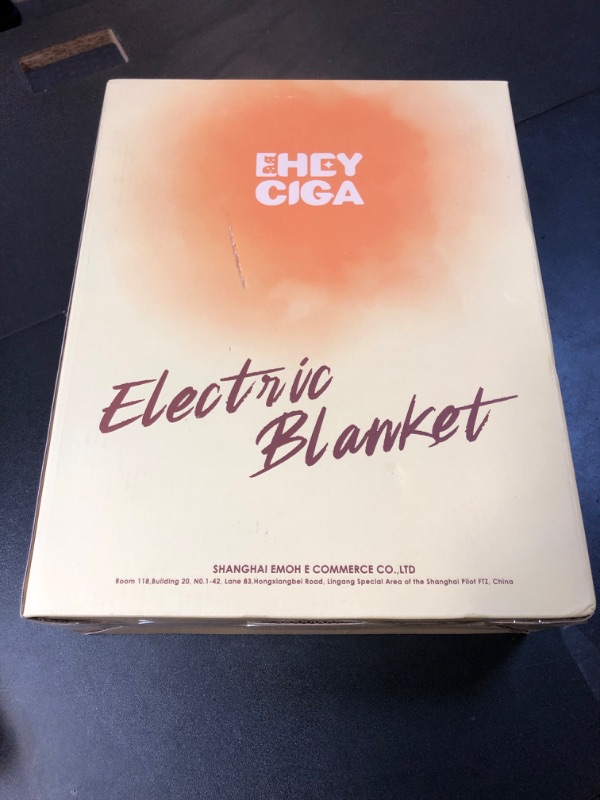 Photo 1 of EHEYCIGA Electric Heated Blanket Throw Faux Fur, 10 Hours Auto Shut Off 9 Heating Levels Heating Blanket Throw, Soft Warm Heated Blanket Fast Heating Camel, Faux Fur & Sherpa