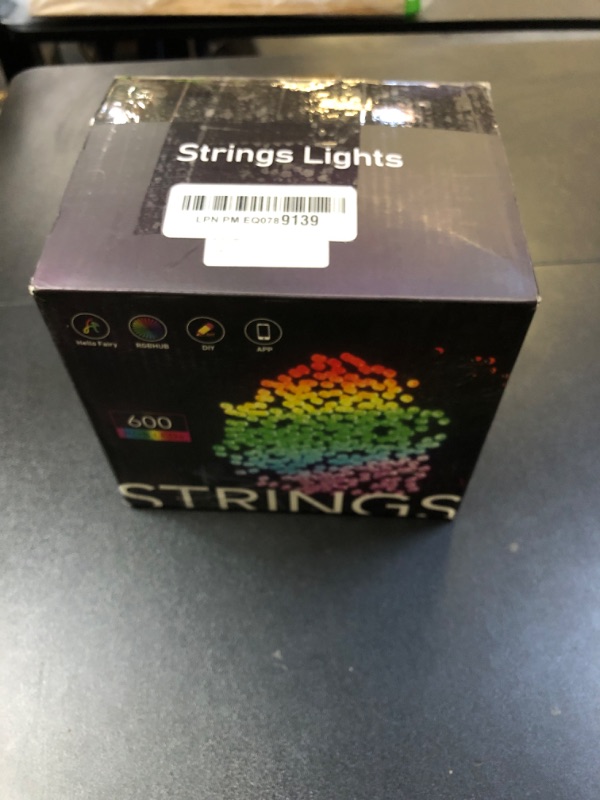 Photo 1 of Minetom Color Changing Christmas Lights Outdoor, 198Ft 600 LED Smart RGB String App Controlled, Dimmable Timer Twinkle Christmas Tree Plug in for Xmas Party Decor