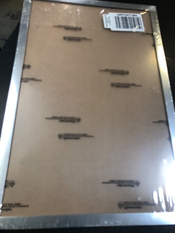 Photo 1 of keibiubu Silver Picture Frame, 11x17 Picture Frame for Photo Poster Canvas Certificate Document Display Horizontally or Vertically High Transparent Wall Gallery(Size 11 x 17 inches)