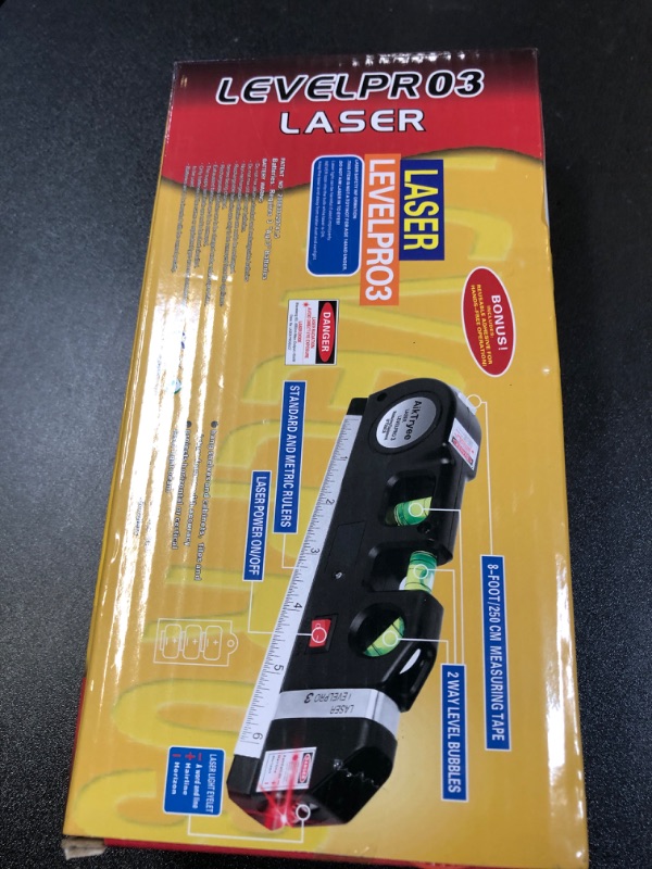 Photo 1 of Laser Level Tool Multipurpose Laser Level Line Laser Kit With triangle bracket for Picture Hanging, cabinets Walls by AikTryee