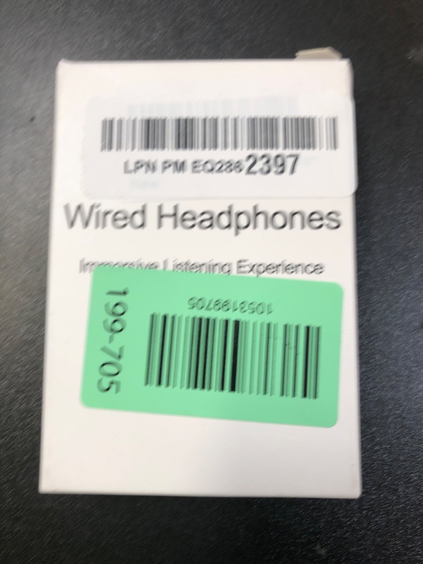 Photo 1 of 2 Packs- Wired Headphones for iPhone Earbuds Built-in Microphone & Volume Control Nosie Reduction Headsets Compatible with iPhone 14/13/12/11/XR/XS/X/8/7/SE/Pro/Pro Max/Support All iOS System