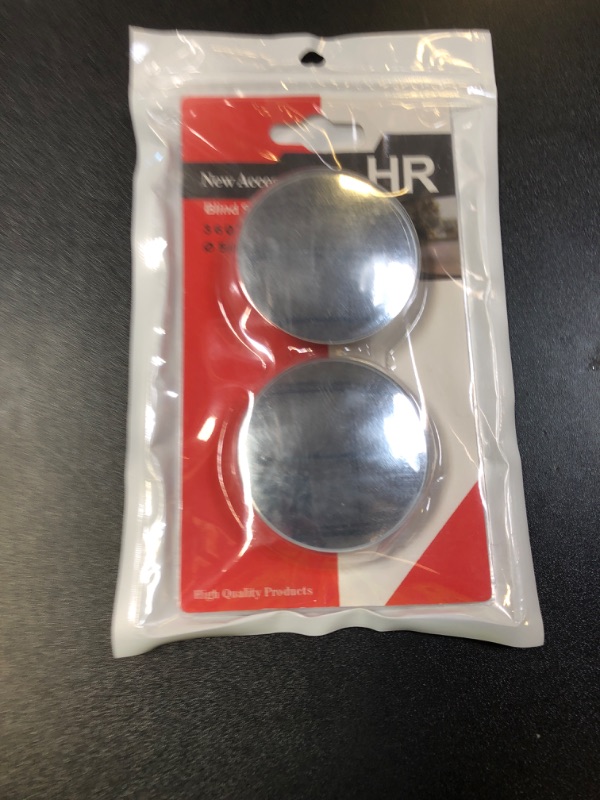Photo 1 of Aenfaiy Blind Spot Mirror for Car (2 Pack) - HD Frameless Wide-Angle Convex Mirror for Side View Mirror Blindspot - 2 Inch Round Self Adhesive Angle Adjustable Blind Spot Mirrors for Car, SUV, Trucks