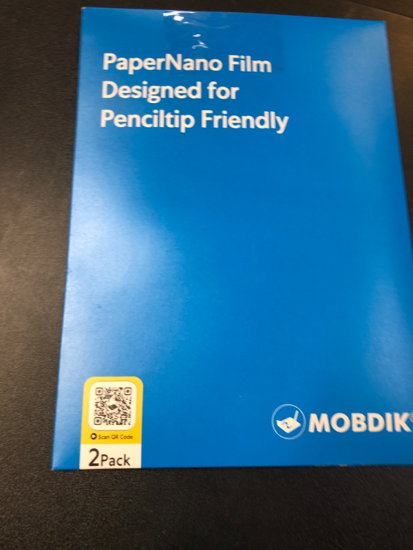 Photo 1 of MOBDIK 2 PACK Paper Screen Protector Compatible with Samsung Galaxy Tab S11 / S10 Lite / S10 FE / S9 / S9 FE / S8 / S7 11 inch, Anti Glare, Touch Sensitivity, with Easy Installation Kit, Like Writing on Paper