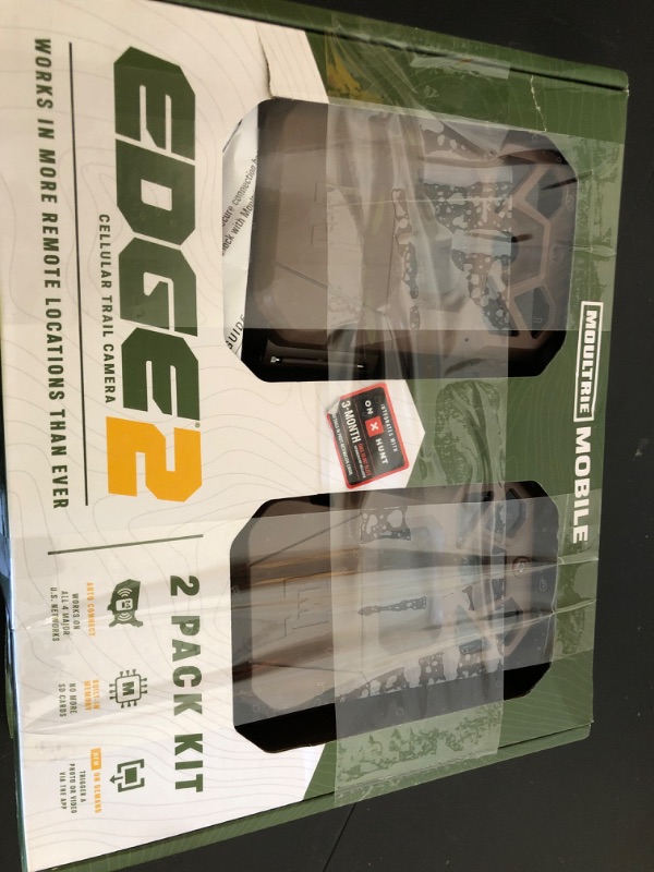 Photo 1 of Moultrie Edge 2 Cellular Trail Camera - Auto Connect Nationwide 4G LTE - On Demand 36MP Photo - 1080P Video with HD Audio - 100 Ft Detection Range - Low Glow Flash