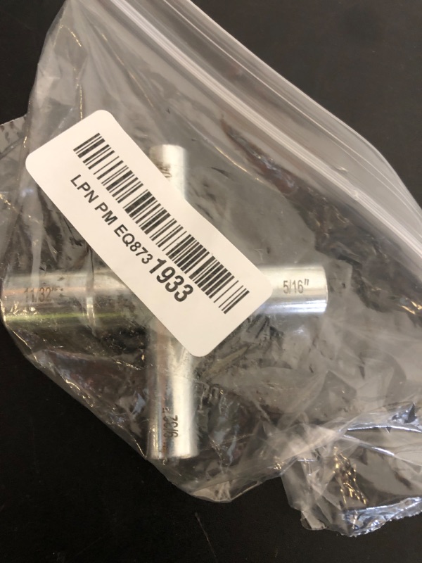Photo 1 of Hanpex 4-Way Sillcock Key Wrench, 1/4", 9/32", 5/16", 11/32", Fits Most Sillcock, Stopcock, Water Spigots, Wall-hydrant, Control Cabinet and Valves