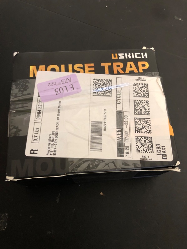 Photo 1 of 6 Pack Mouse Traps Indoor for Home,Mice Traps for House,Reusable Mouse Trap That Work,Small Mice Catchers for Home Indoor, Quick Set Mousetraps Effective
