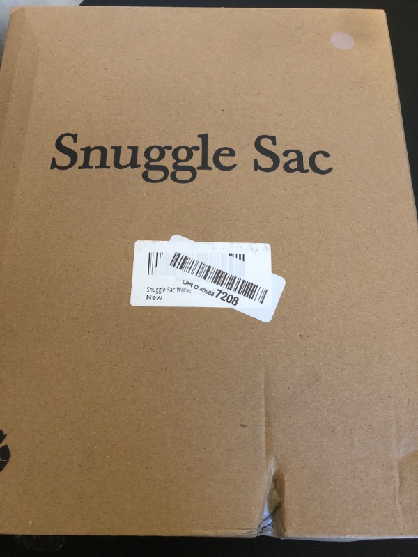 Photo 1 of Snuggle Sac Waffle Throw Blanket for Couch Bed Sofa 50x60 inches, Reversible Beige Blanket Microfiber Fluffy Fuzzy Cozy Knit Soft Throws for Women Mothers Birthday Gifts