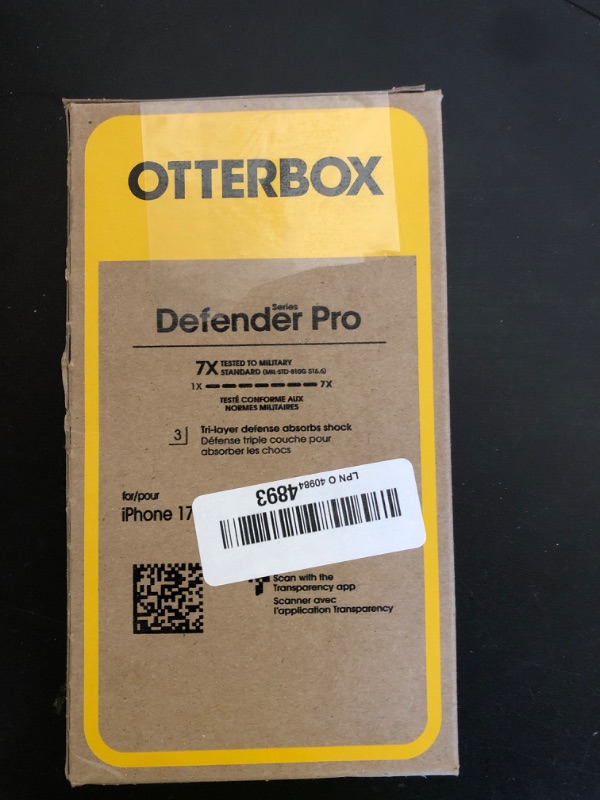 Photo 1 of OtterBox iPhone 17 Pro Max Defender Pro Series Case - Purple Mystery