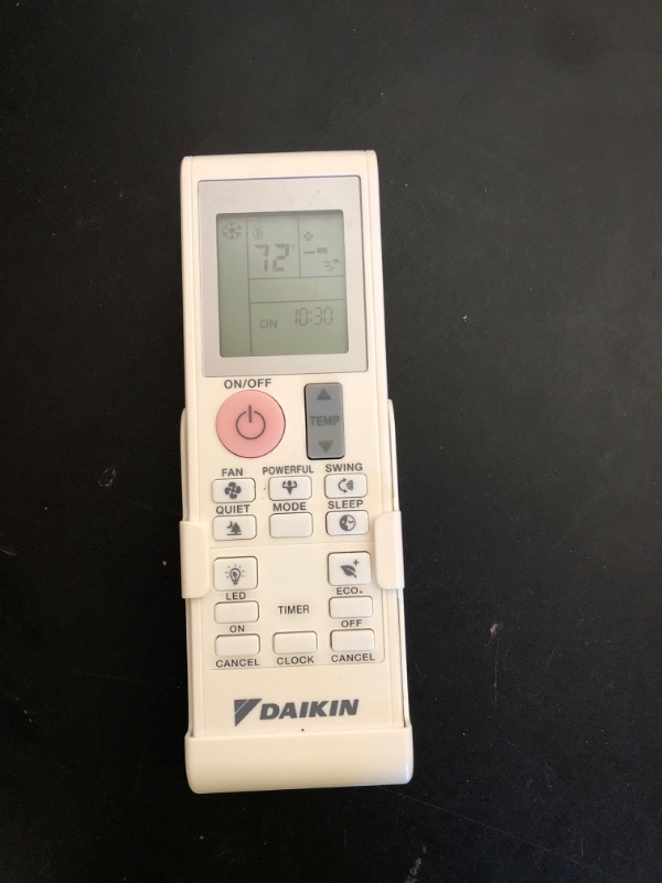 Photo 1 of Daikin White Remote Control with Wall Holder 2531835