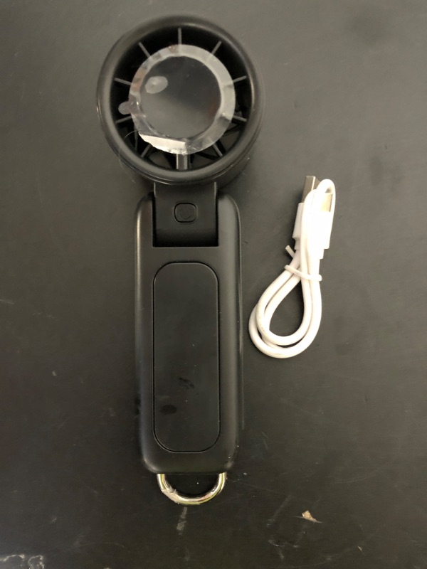 Photo 1 of 4 in 1 Portable Handheld Turbo Fan, 9000RPM High-Speed Mini, 180° Foldable, 1-100 Speeds, Up to 15H Use, 5000mAh Battery, Powerful Personal Cooling, Hand Held Fan for Travel, Indoor & Outdoor