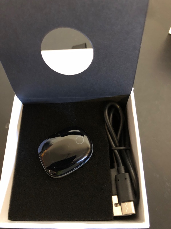 Photo 1 of Wellue O2Ring-S Oxygen Monitor with Vibration Reminder, Bluetooth Pulse Oximeter Tracks SPO2 and Pulse Rate, 24 hrs Battery Life, 4*10 Hours Built-in Memory, Rechargeable Pulse Ox with Free PC & APP