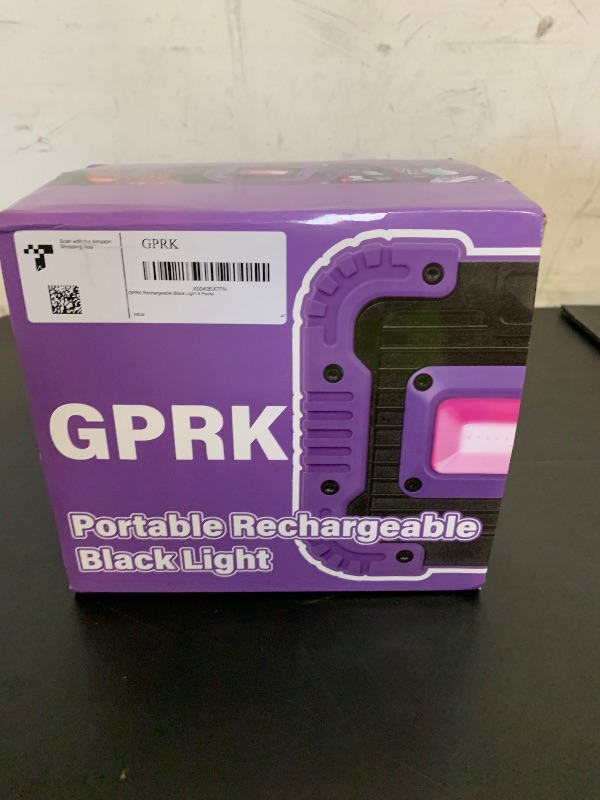 Photo 1 of Rechargeable Black Light, Battery Powered Blacklight, Cordless 395nm UV Black Light for Neon Glow Party,Glow in The Dark, Aquarium, Body Paint, Fluorescent Poster, Halloween Party, 4 Packs