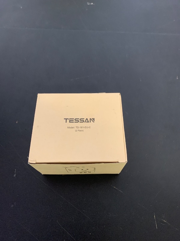 Photo 1 of 2 Pack European Plug Adapter USB C, TESSAN US to Europe Adapter 4 Outlets 3 USB Charger, Type C International Power Adaptor to Italy Spain France Portugal Iceland Germany, Europe Travel Essentials