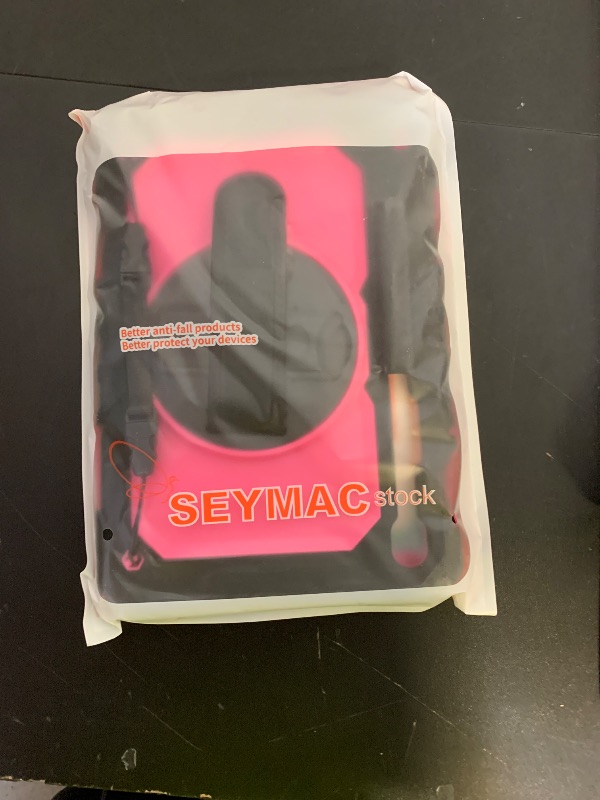 Photo 1 of SEYMAC stock Case for Samsung Galaxy Tab S10 Lite / S10 FE / S9 FE 5G / S9 Tablet Case 10.9''/ 11'' Protective with Screen Protector, Pen Holder, 360 Rotate Stand, Hand Strap, Shoulder Strap, Pink1