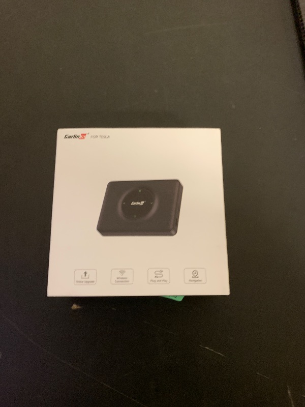 Photo 1 of Tesla Carplay, Wireless Carplay Adapter & Android Auto for Tesla Model 3/Model Y, Plug & Play Instant
