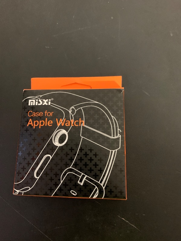 Photo 1 of Misxi 2 Pack Tempered Glass Case Compatible for Apple Watch SE 3 (2025) SE 2 SE Series 6 Series 5 Series 4 44mm, Hard PC Screen Protector Protection Cover for iWatch, 1 Rose Gold + 1 Transparent