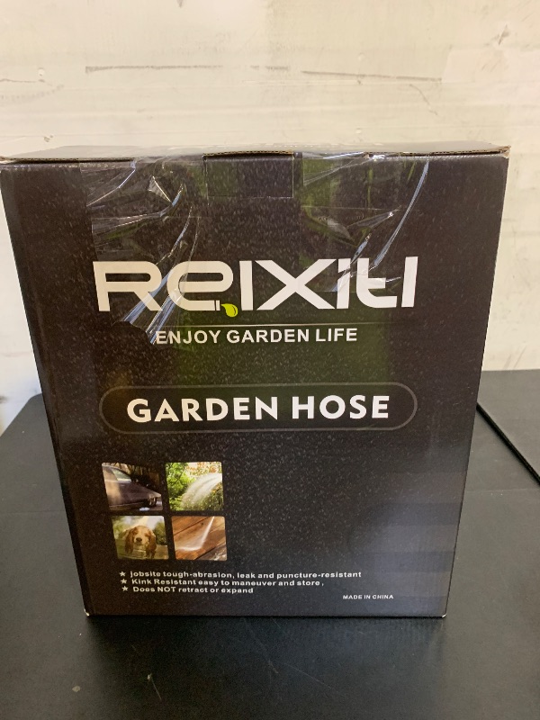 Photo 1 of Relxitl Garden Hose, Flexible Water Hose, Ultra Lightweight Non-Expanding hose With 10 Functon Sprayer, Leak proof, Pressure Resistant for Yard, Outdoor
