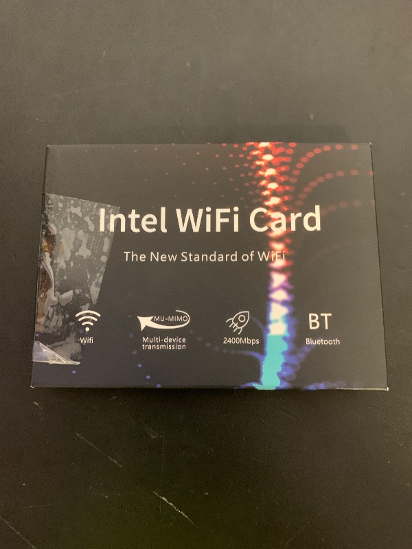 Photo 1 of WiFi 6E Wireless Card Intel AX210 NGW Bluetooth 5.3 Tri-Band 5400Mbps Network Adapter for Laptop Support Windows 10/11 (64bit) M.2/NGFF