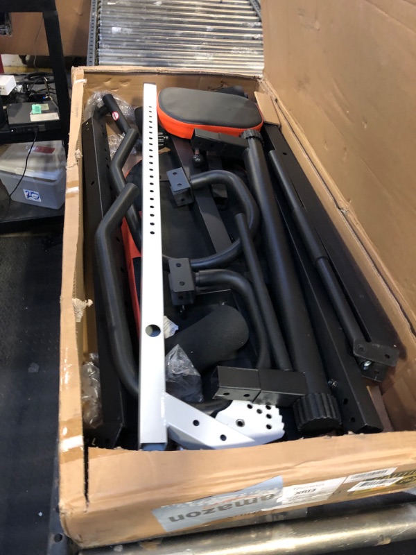 Photo 1 of *INCOMPLETE** Teclor Inversion Table for Back Pain Relief, 350 lbs Capacity Strength Training Inversion Equipment, Decompression Table for Pain Therapy Training with Safe Belt & Comfortable Ankle Holders