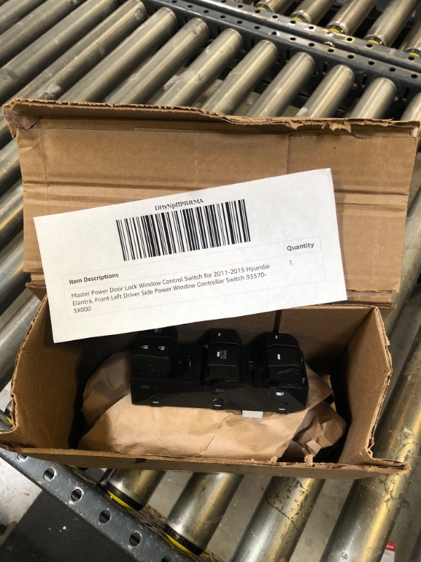 Photo 1 of Master Power Door Lock Window Control Switch for 2011-2015 Hyundai Elantra, Front Left Driver Side Power Window Controller Switch 93570-3X000
