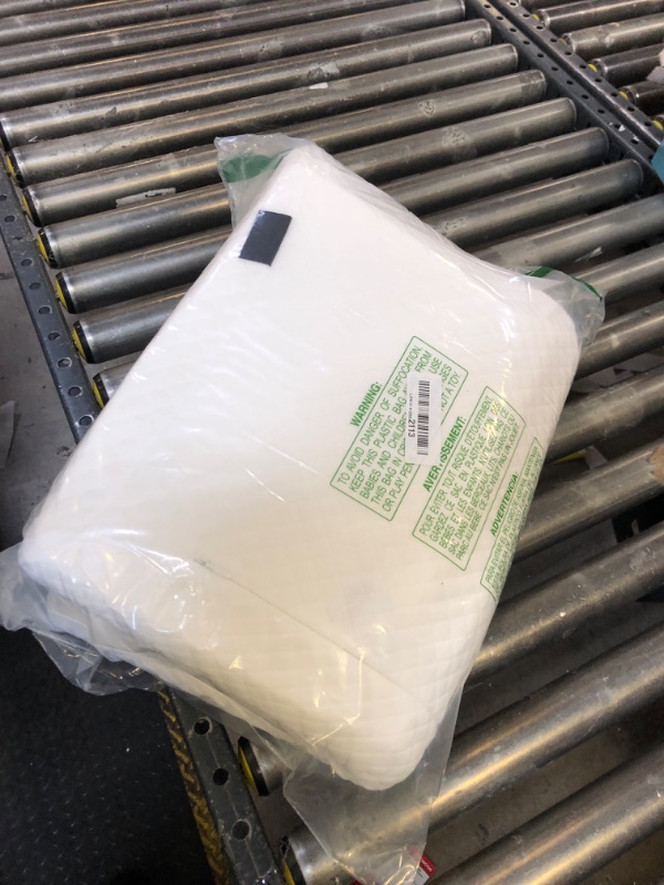 Photo 1 of EPABO Contour Memory Foam Pillow Orthopedic Sleeping Pillows, Ergonomic Cervical Pillow for Neck Pain - for Side Sleepers, Back and Stomach Sleepers, Free Pillowcase Included (Firm & Queen)