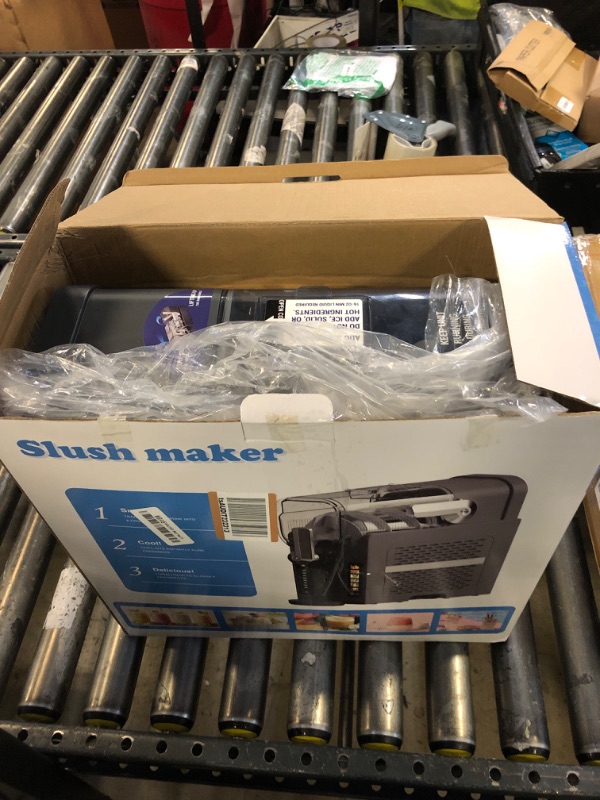 Photo 1 of Slushie Machine 1.6L,Slushy Machine for Home with Touchscreen,6 Preset Programs,No Ice Needed,Frozen Drink Maker for Milkshakes,Frozen Margaritas,Frappés, Ice Cream, Smoothies,Slush,Auto Cleaning