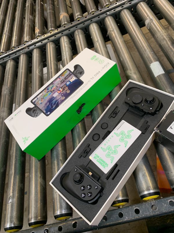 Photo 1 of Kishi V3 Pro XL Gaming Controller for iPad & Android Tablets up to 13": Full Sized TMR Thumbsticks - Dual Back Buttons - Wired & Remote Play for PC - HD Haptics - 6 Free Months of Apple Arcade