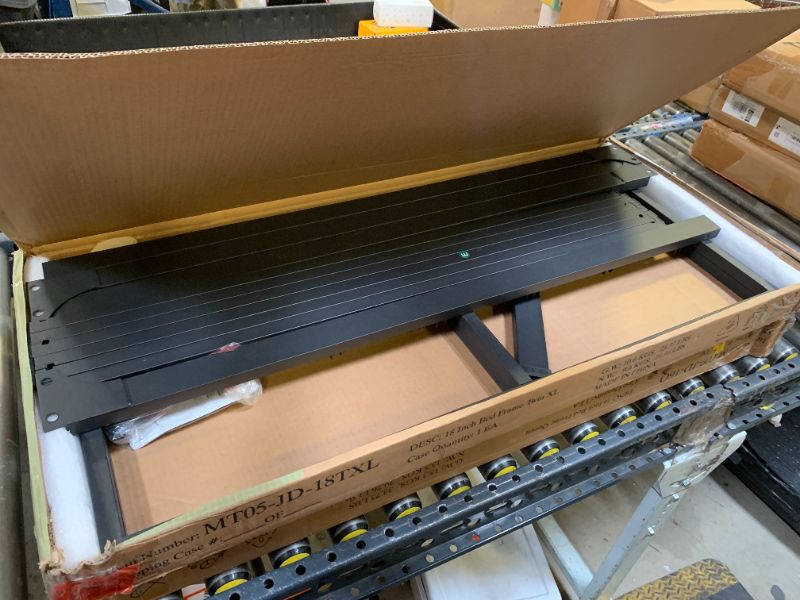 Photo 1 of Yitong Angel Twin XL Size Bed Frame, 18 Inch Heavy Duty Support 3500 lbs Metal Platform, No Box Spring Needed/Noise Free/Non-Slip/Steel Slat Support/Easy Assembly