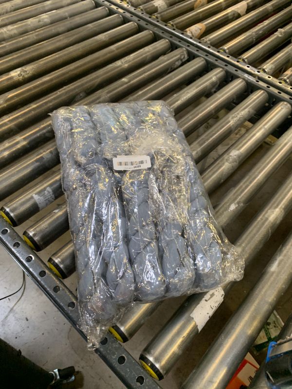 Photo 1 of 12 Pack Cheesecloth Table Runner, Runner Gauze Boho Wedding Decor Romantic Table Runner for Wedding Birthday Party(35" x 118")(Grayblue)