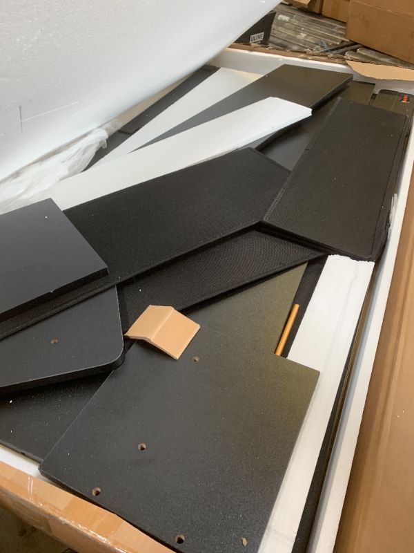 Photo 1 of unknown size or model black vevor desk