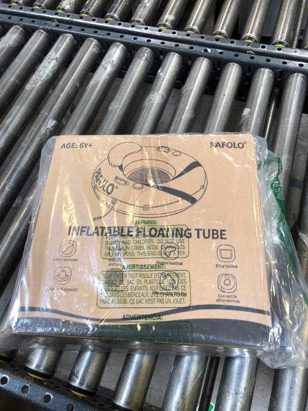 Photo 1 of River Tubes for Floating Heavy Duty, Pool Float Adult, 53" Inflatable Float Tube for Beach Lake Rafting, River Floats with Mesh Bottom